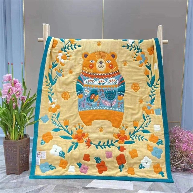 新品全棉秋冬十层纱布p盖毯毛巾被四季可用儿童被毯子盖被夏季盖,婴童用品,婴童毛毯/盖毯,淘宝优惠券,粉丝福利购,淘宝优惠卷