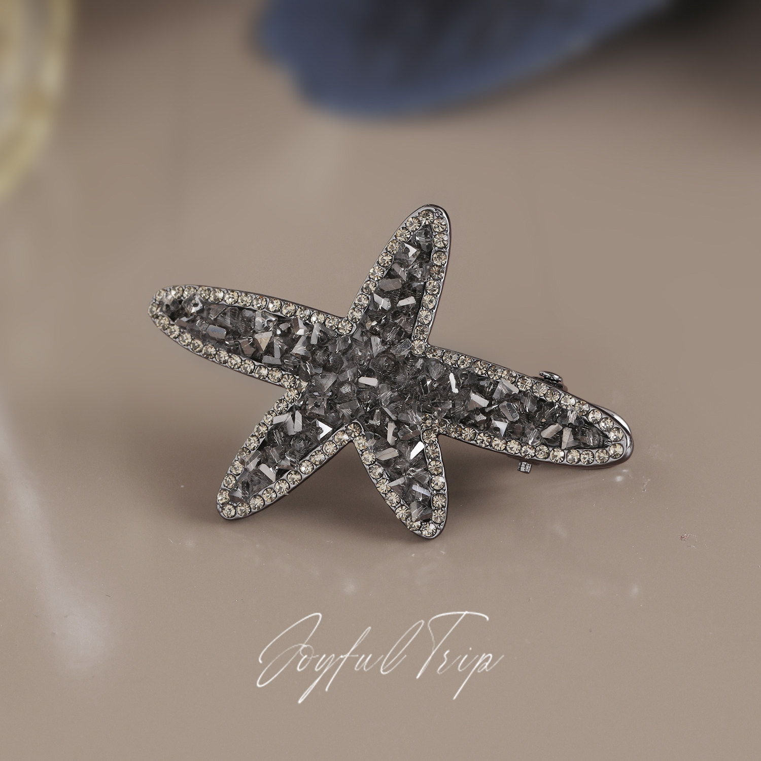 星海星河-简约高级感海星侧边夹