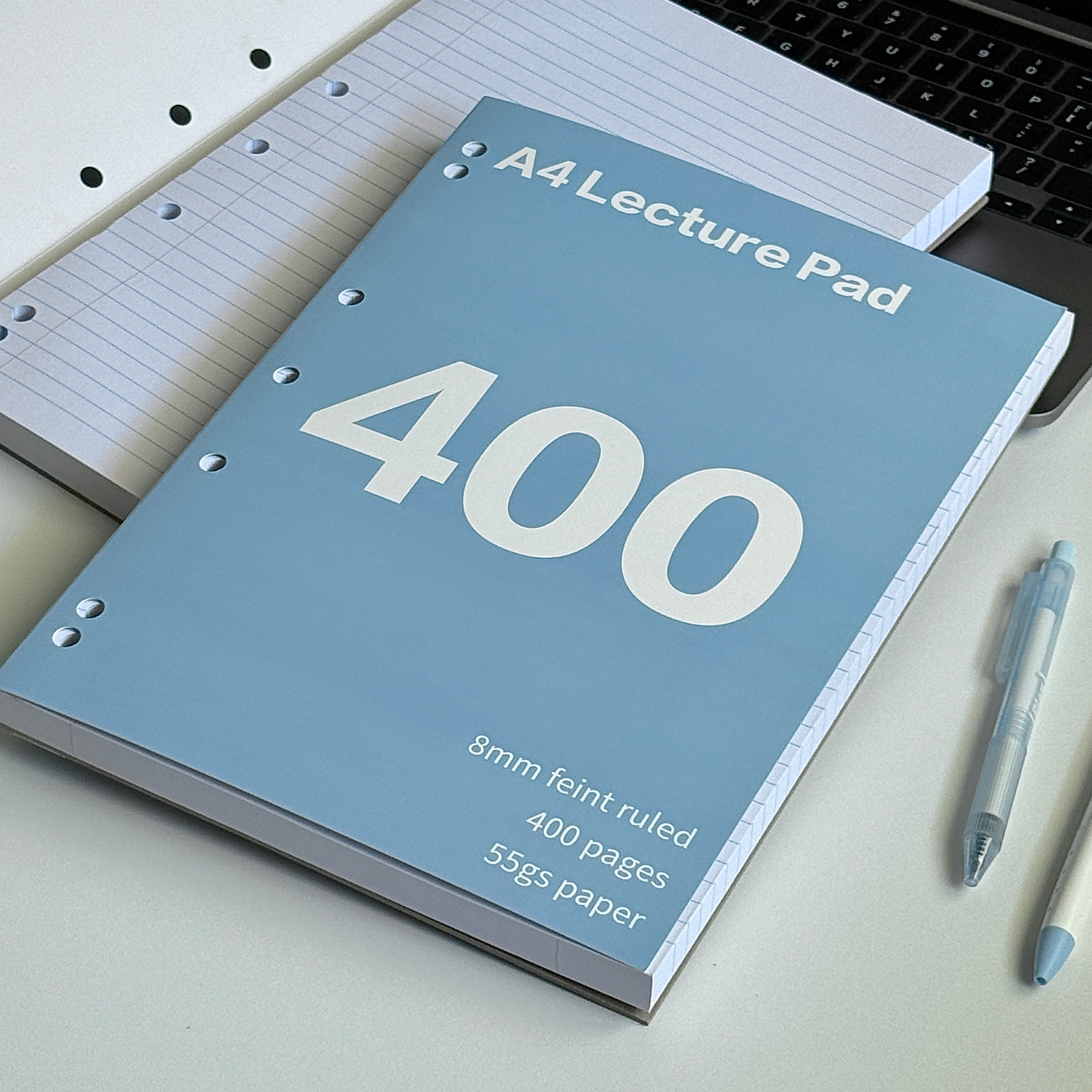 400页55g超厚薄脆本A4横线