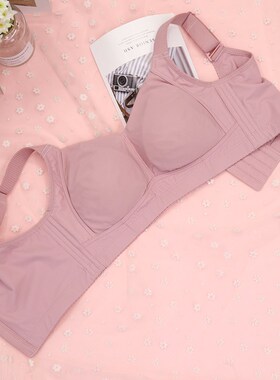 15岁至22岁高中/大学/大码大胸少女文胸运动内衣显小薄.款防震防