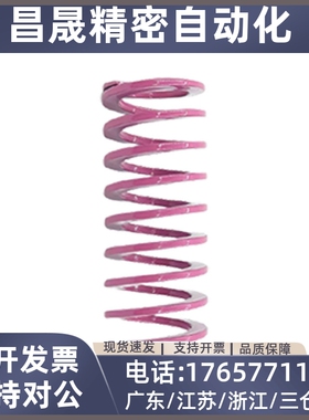 SWC6-10 15 20 30 35 40 45 50~300 浅紫色矩形弹簧螺旋模具弹簧
