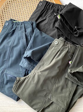 户外风!2022春季新款男士户外时C尚运动休闲多口袋工装裤 13074