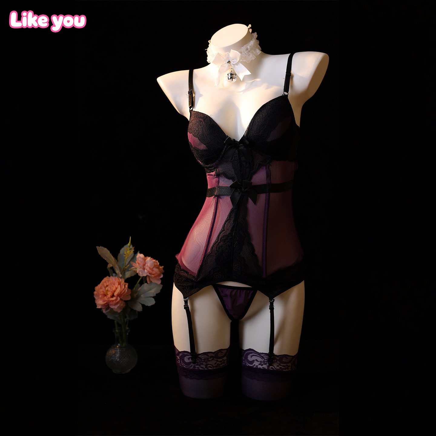 Like You只做对小胸友好款性感御姐蕾丝带胸垫显瘦连体衣纯欲qqny,女士内衣/男士内衣/家居服,内衣配件,淘宝优惠券,粉丝福利购,淘宝优惠卷