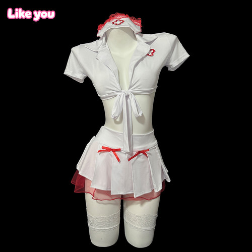 Like You内衣女角色扮演聚拢显大小胸平胸友好qqny约会制服诱惑