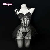 Like You尺度大可爱小胸平胸友好qqny聚拢显大显瘦纯欲性感内衣女