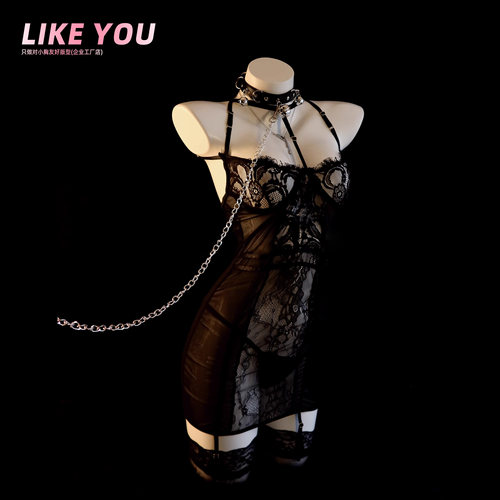 Like You性感内衣蕾丝床上擦边趣味禁欲系睡衣女丝袜制服qqny纯欲