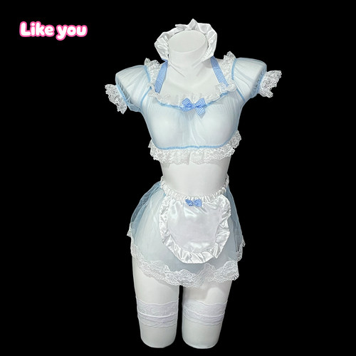 Like You纯欲性感内衣女尺度大显瘦小胸平胸友好qqny聚拢显大可爱