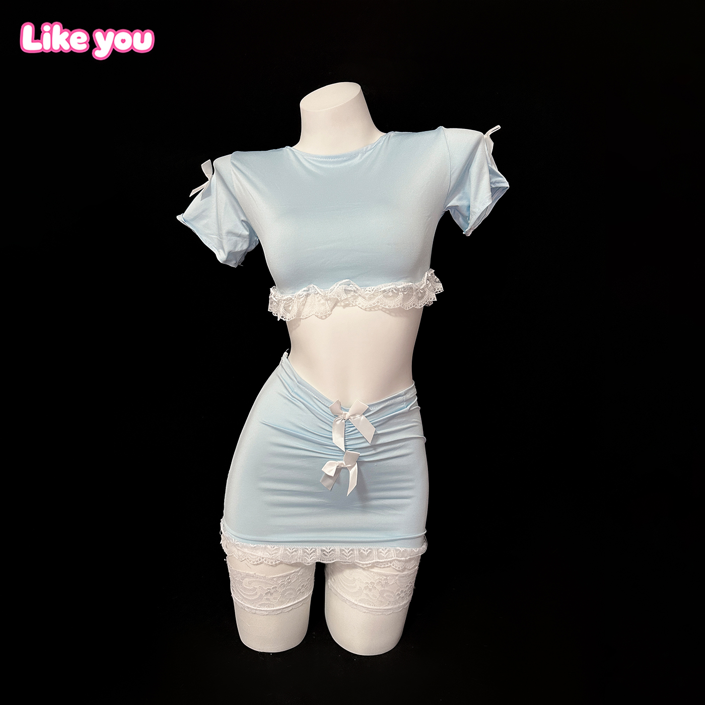 Like You内衣女纯欲性感qqny小胸平胸友好约会诱惑角色扮演尺度大