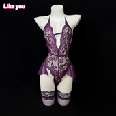 Like You内衣女纯欲性感小胸平胸友好qqny聚拢显大尺度大镂空诱惑