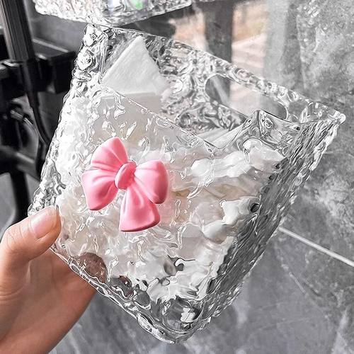 废弃二次洗脸巾收纳盒卫生间壁挂