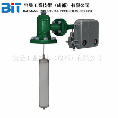 Fisher249BP系列内浮筒传感器浮筒液位计顶部安装 WCC材质
