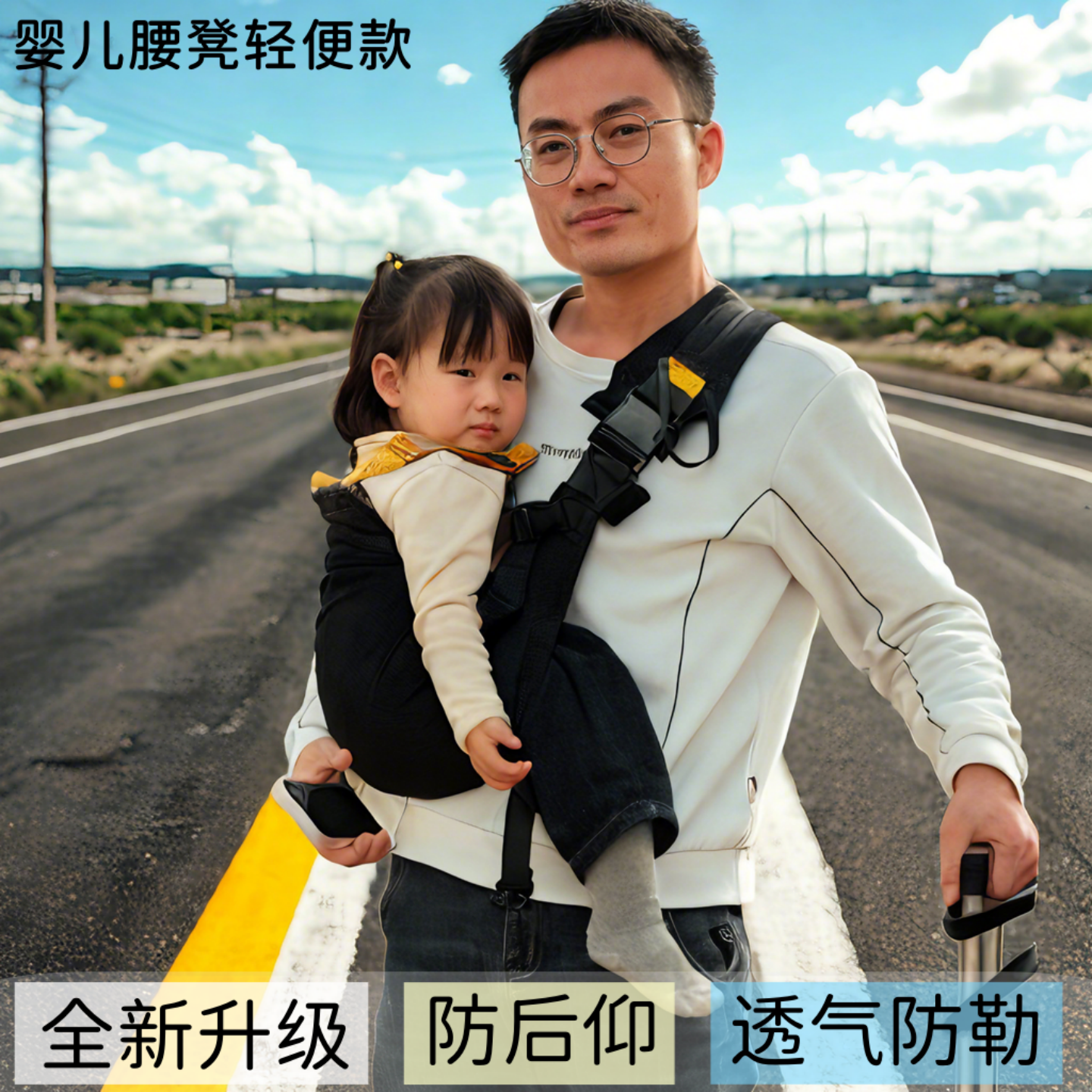 腰凳六个月以上轻便款护腰婴幼儿背带抱抱托带娃外出宝宝抱娃神器,婴童用品,抱婴腰带/腰凳,淘宝优惠券,粉丝福利购,淘宝优惠卷