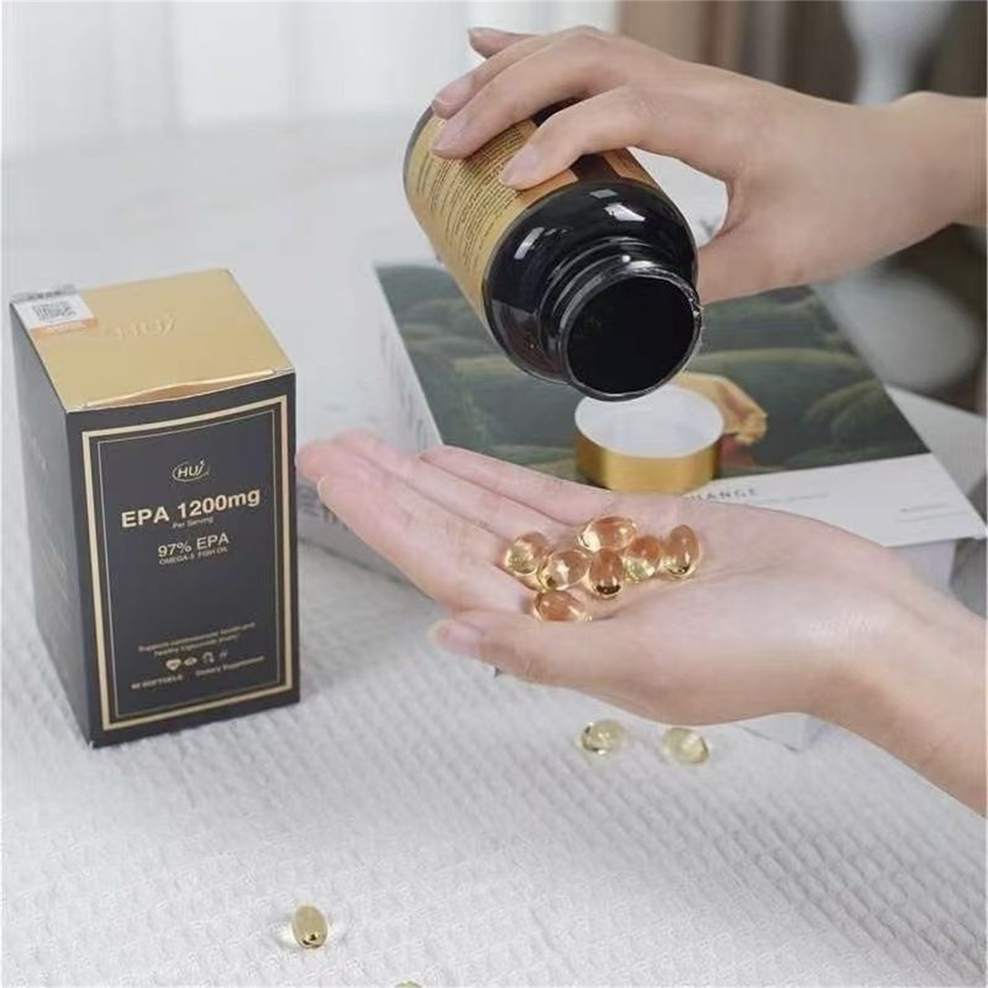 HUJ禾优健97%纯度EPA鱼油omega3欧米伽深海鱼油软胶囊血脂健康,保健食品/膳食营养补充食品,鱼油/深海鱼油,淘宝优惠券,粉丝福利购,淘宝优惠卷