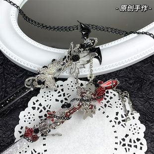 暗黑系配色笔刀国风蝴蝶骷髅精致少女心手工刀手帐美工刀高颜值拆快递小刀开箱刀小刀手作刀手账刻刀笔雕刻刀