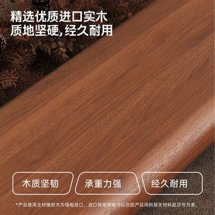 高级阳台小户型玻璃极简中古藤编茶桌 全实木茶几客厅家用2025新款