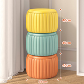 小凳子家用沙发凳圆凳客厅矮凳茶几坐墩凳脚凳板凳现代简约换鞋 凳