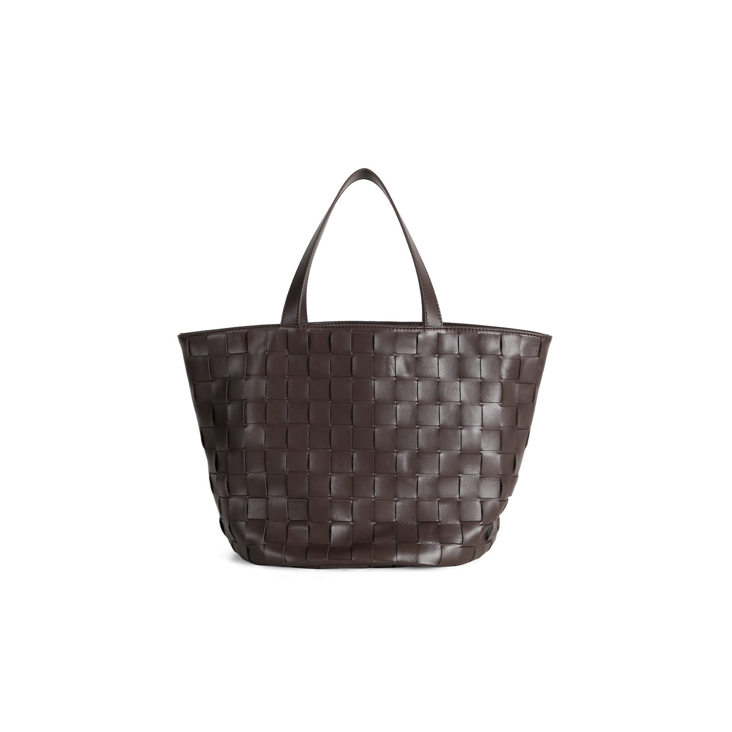 【亚楠】编织小托特菜篮子手拎单肩包羊皮 10198 巧克力棕,箱包皮具/热销女包/男包,单肩包,淘宝优惠券,粉丝福利购,淘宝优惠卷