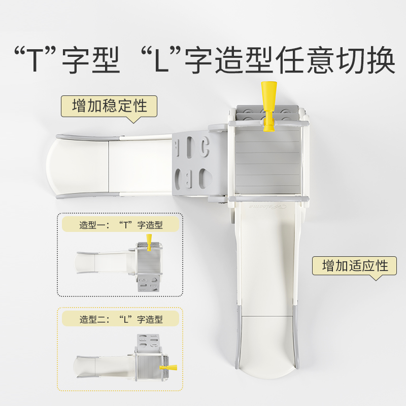 滑滑梯儿童室内家用宝宝滑梯秋千二合一组合攀爬架小型乐园玩具