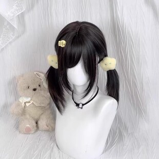 【有村架纯】短发假发女高层次斜刘海锁骨发日系Lolita整顶全头套