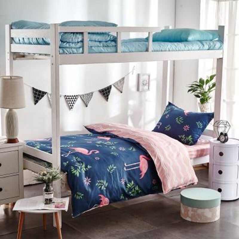 被褥套装学生宿舍六件套男女生09米1单人床上被子褥子枕头三件套