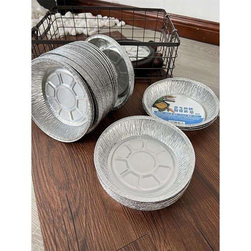 居家好物推荐!50个一组!空气炸锅烤箱烧烤架铝箔纸居家厨房用品