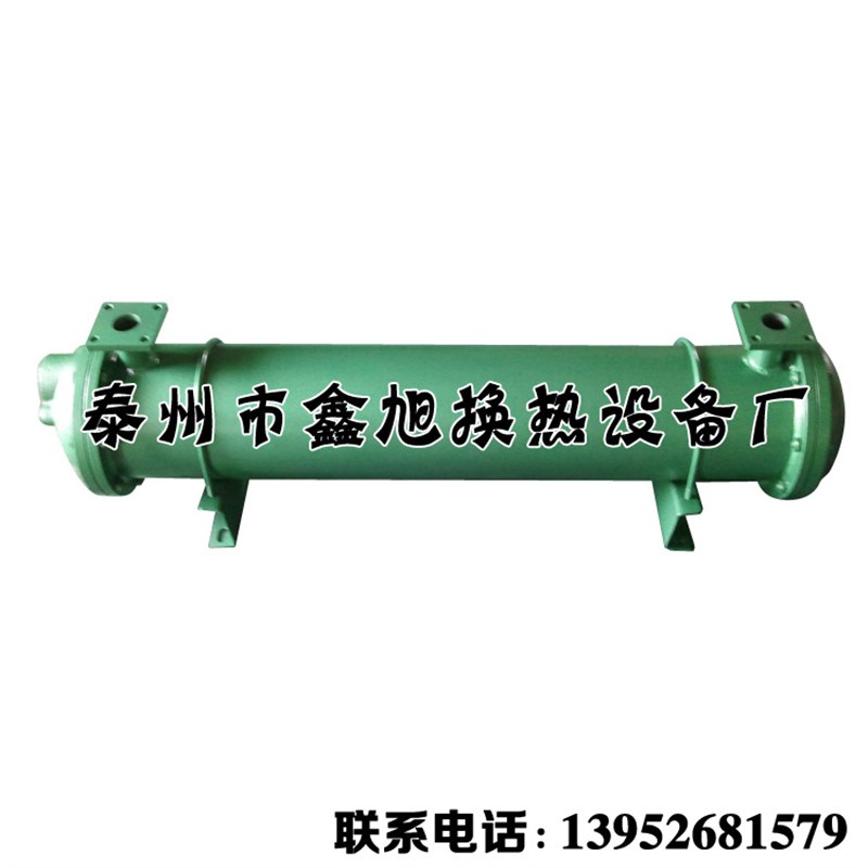 长期供应立式不锈钢冷却器列x管式水冷却器定制铜管水冷热交换器