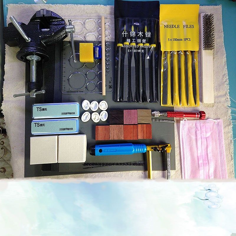 木料 diy 手工制作工具戒指diy工具套装手工木戒木戒指关节戒指女