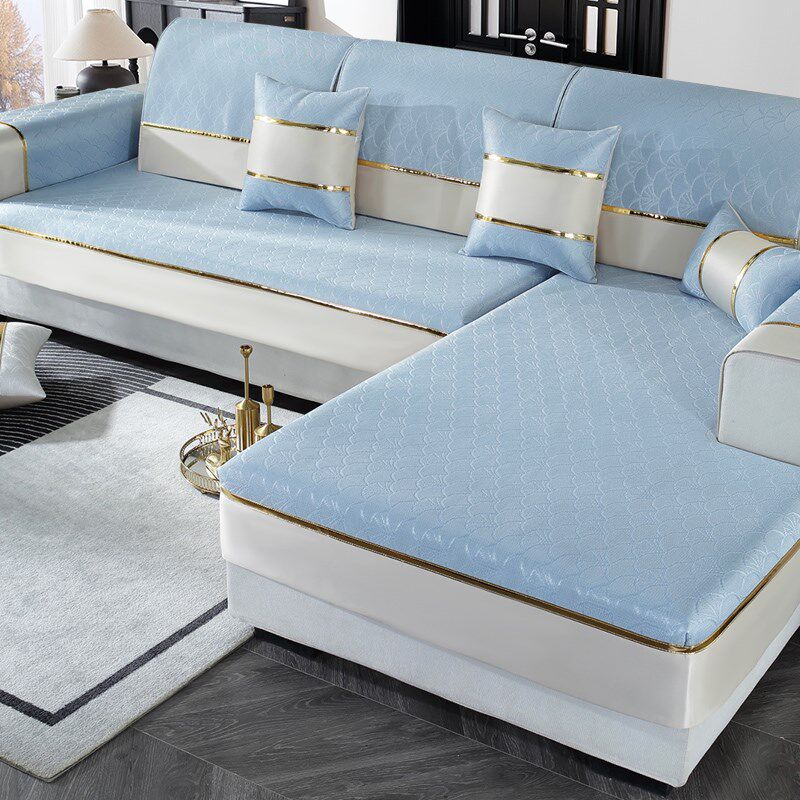 冰丝沙发垫子夏季三座一贵妃沙发凉席坐垫盖布套罩巾夏天2025新款