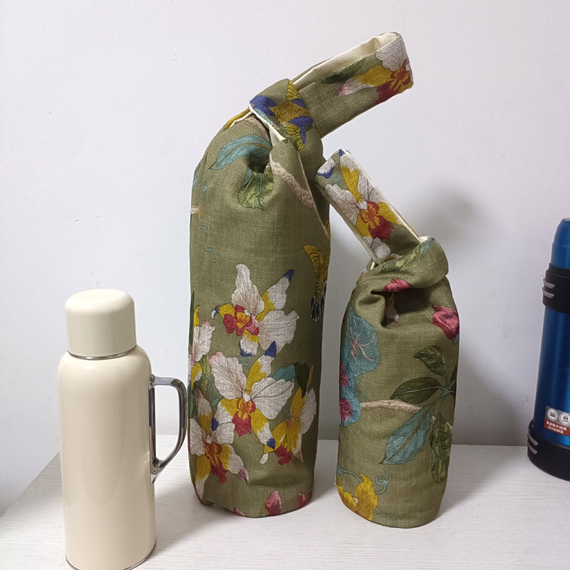 传家壶迷你收纳袋子茶具套杯套杯袋焖烧壶保护套加厚手提袋手拎包