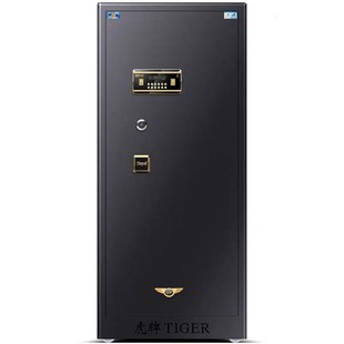 密码 单门大型保险柜办公柜大容量钥匙 开启1.8米黑色