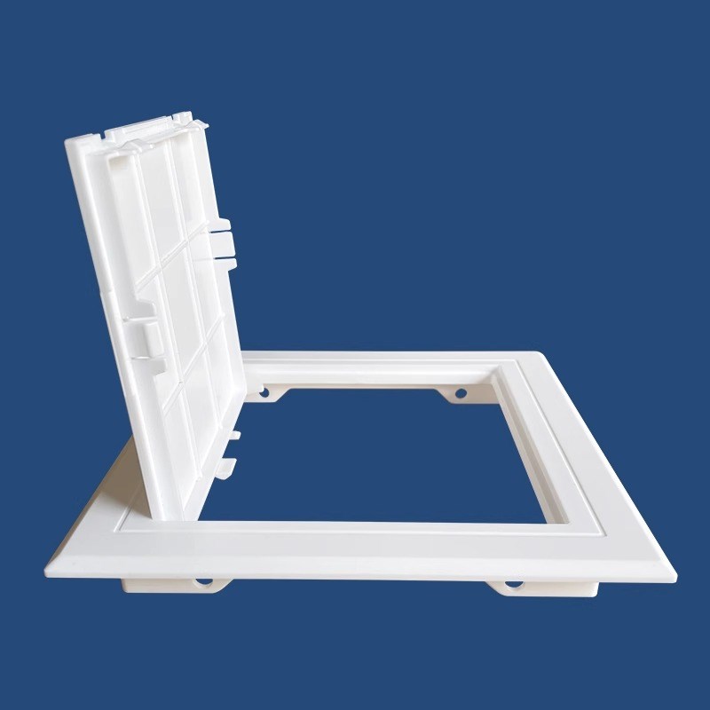 pvc检修口装饰盖自粘卫生间110下水管下水道管道井检查口盖板盖子