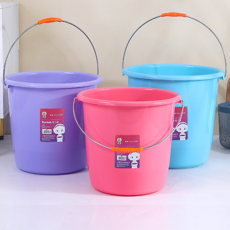 塑料水桶手提加厚洗衣桶家用多功能储水桶宿舍洗衣装水洗车洗澡大
