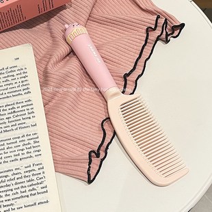 梳子女士长发防静电塑料随身便携梳头学生宿舍家用可爱直发梳