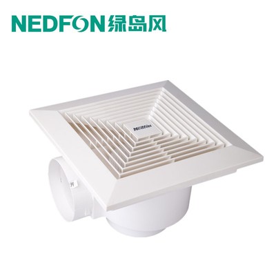 绿岛风吸顶式排气扇卫生间静音吊顶管道换气扇厨房家用强力排风扇