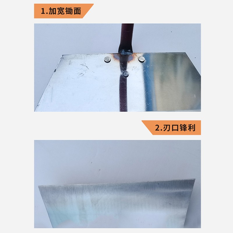 不锈钢大锄头除草种菜两用农用开荒松土锄草神器家用农具园艺工具