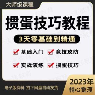 掼蛋视频教程从入门到精通掼蛋技巧秘籍电子版培训课程学习快速学