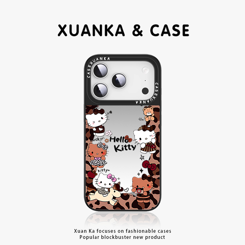 kitty环绕磁吸手机壳镜面