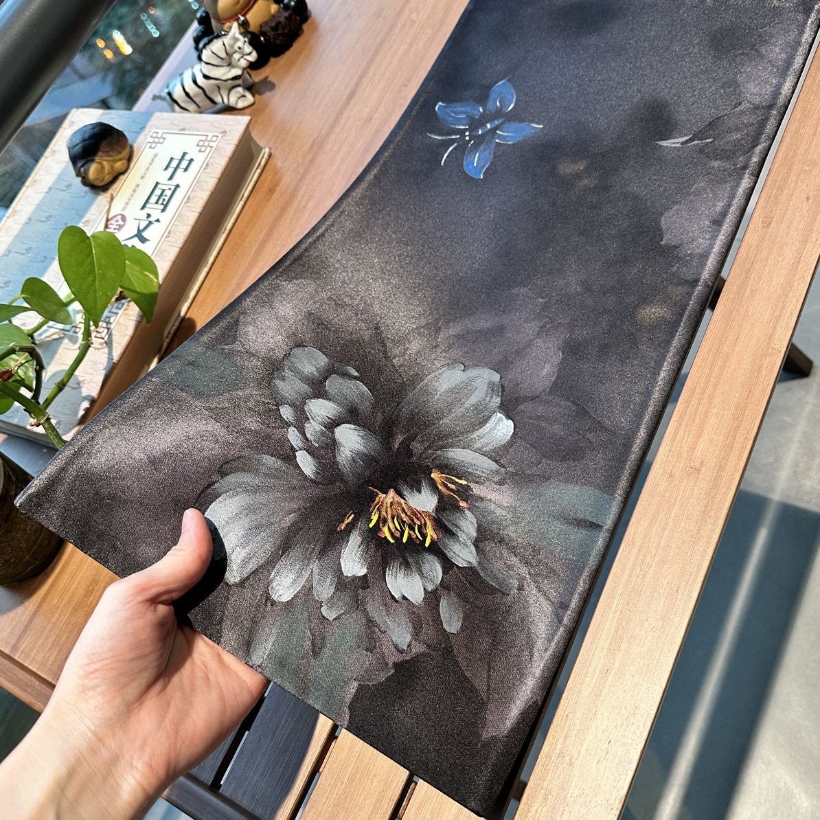 【绽放】5024香云纱茶席新中式复古干泡垫国风茶具个人垫防烫,居家布艺,茶席,淘宝优惠券,粉丝福利购,淘宝优惠卷