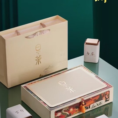 高档白茶茶叶礼盒装空盒