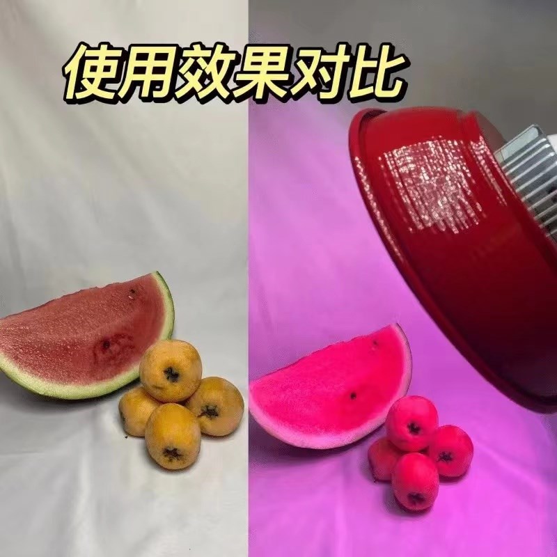 水果灯可调色低压12vLED生鲜灯48V60V电瓶车变色水果摊位照明灯泡