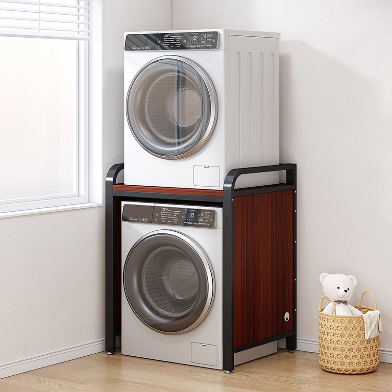 卫生间洗衣机置物架子上方阳台滚筒浴室厕所烘干机多层收纳储物架