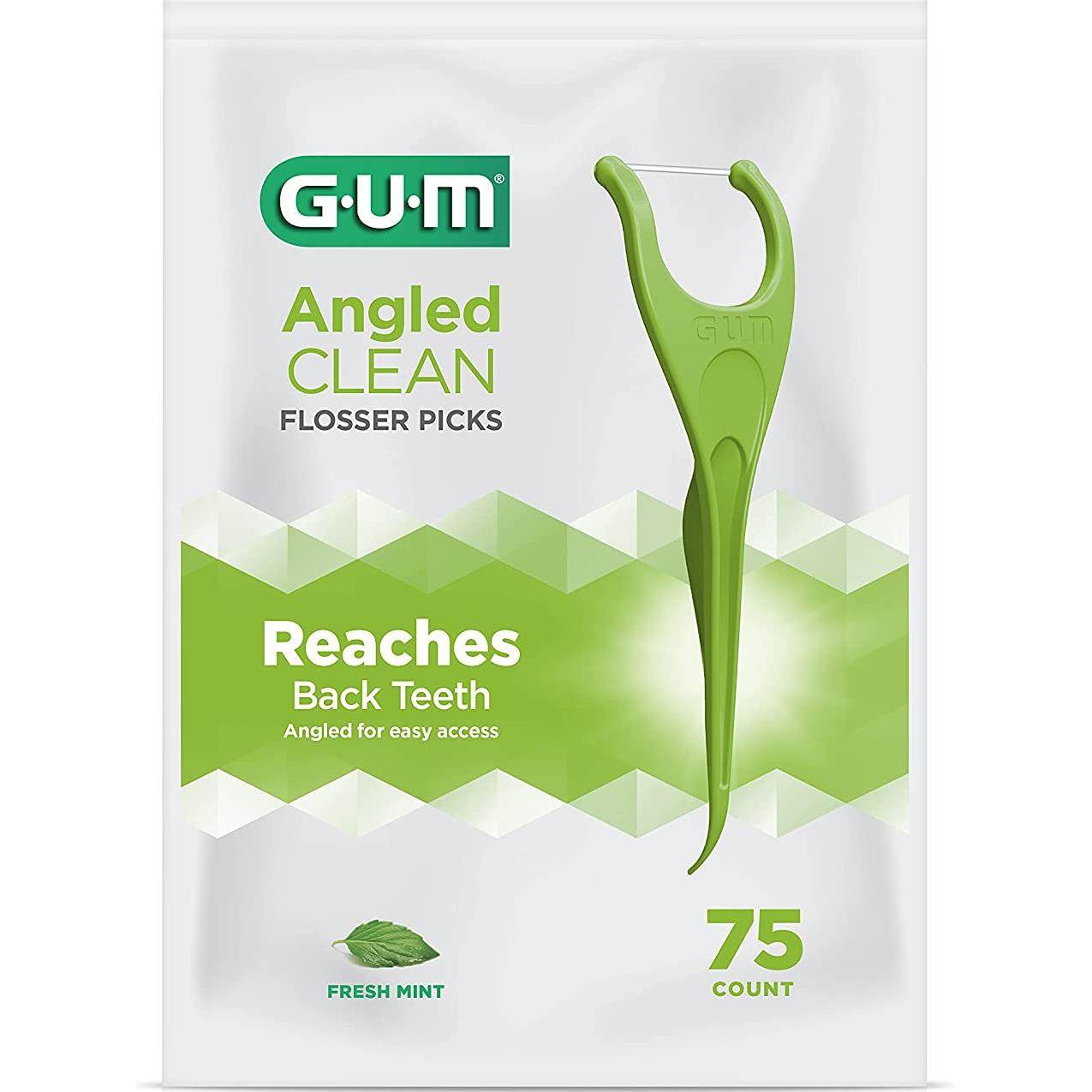 2025新款日本口香糖牙线棒y型家庭大小儿童成人背槽牙间刷大型牙