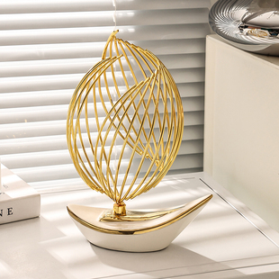 饰礼品 一帆风顺帆船摆件家居好物办公室客厅乔迁新居酒柜电视柜装