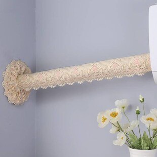 遮挡空调管套g装饰管道包管遮丑防尘套罩暖气管子美化定做布艺蕾