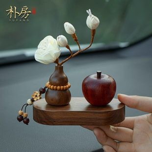 饰礼物梅花新款 汽车摆件琉璃平安安车载香薰葫芦2025平家居装 吊坠