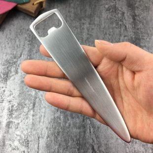 创意开盖器起盖器 出口加厚家用304不锈钢啤酒开瓶器瓶起子个性