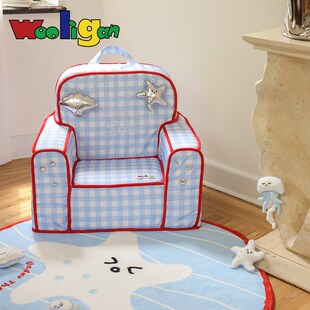 Wooligan 通用猫窝狗窝小型犬凉感垫 海洋宠物沙发耐抓可拆洗四季