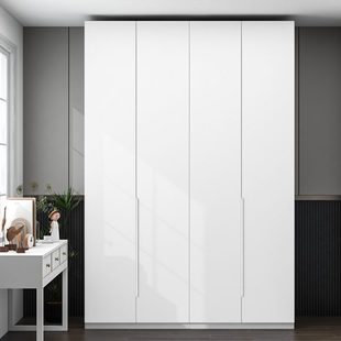 双层钢板家用卧室衣橱现代简约带抽屉储物柜 洛克菲勒衣柜2023新款