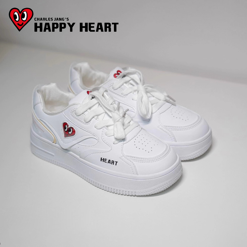 查尔斯桃心女款板鞋2025年超火流行爆款时尚舒适百搭通勤休闲鞋子