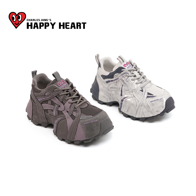 查尔斯桃心休闲老爹鞋